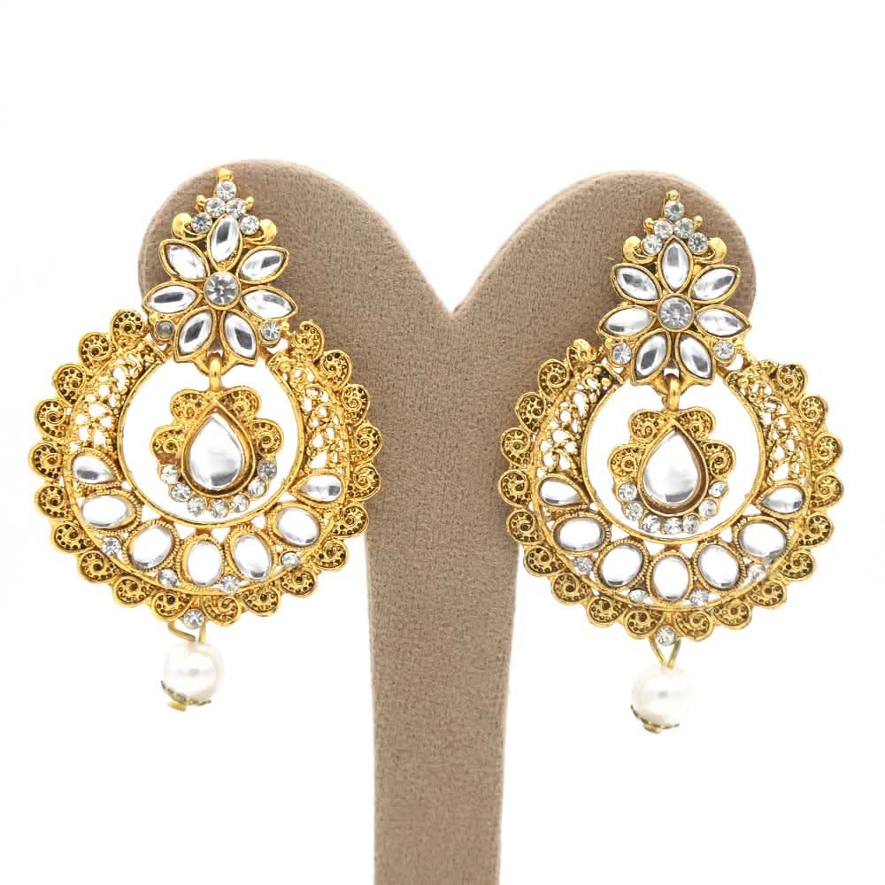 Women's Earring - Golden, Women, Earrings & Tops, Chase Value, Chase Value