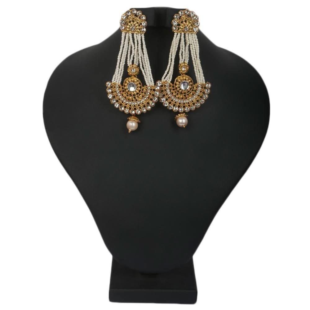 Women's Earring - Golden, Women, Earrings & Tops, Chase Value, Chase Value
