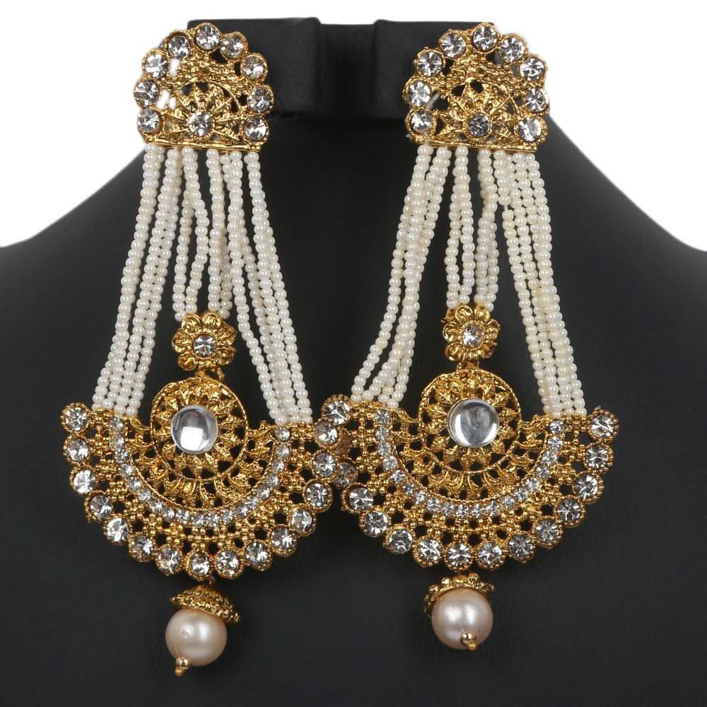 Women's Earring - Golden, Women, Earrings & Tops, Chase Value, Chase Value