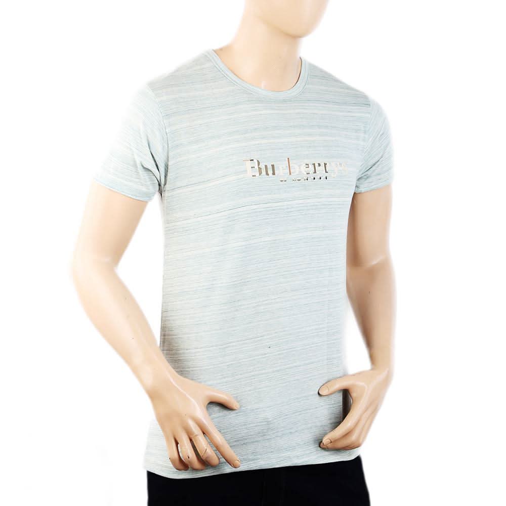 Men's Half Sleeves T-Shirt - Cyan, Men, T-Shirts And Polos, Chase Value, Chase Value