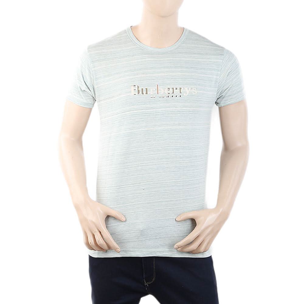 Men's Half Sleeves T-Shirt - Cyan, Men, T-Shirts And Polos, Chase Value, Chase Value