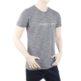 Men's Half Sleeves T-Shirt - Dark Grey, Men, T-Shirts And Polos, Chase Value, Chase Value