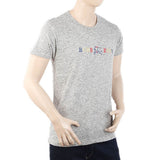 Men's Half Sleeves T-Shirt - Grey, Men, T-Shirts And Polos, Chase Value, Chase Value