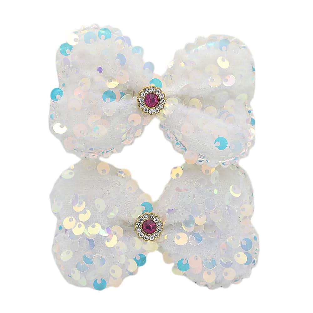 Girls Hair Pin (AY-127) - White, Kids, Hair Accessories, Chase Value, Chase Value