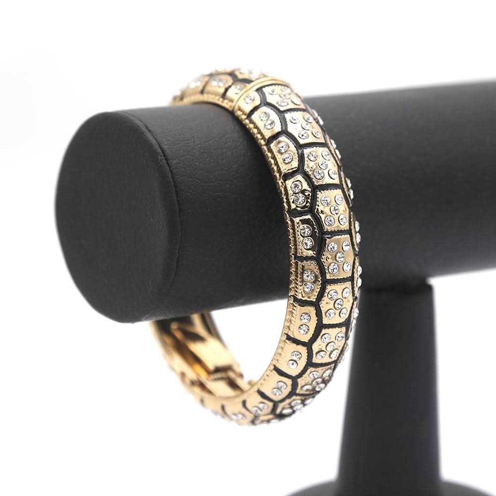 Women's Bangle (AY-146) - Golden Black, Women, Bangles & Bracelets, Chase Value, Chase Value