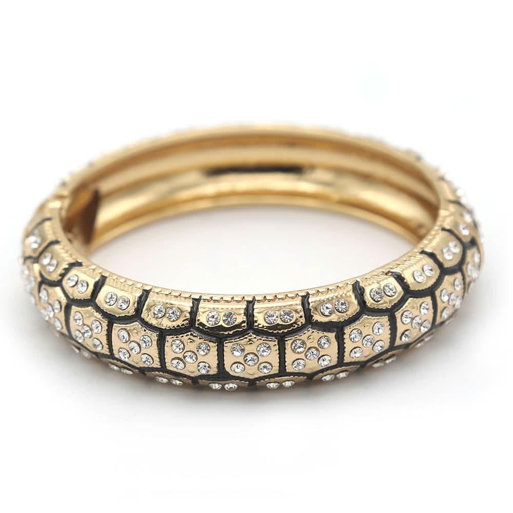 Women's Bangle (AY-146) - Golden Black, Women, Bangles & Bracelets, Chase Value, Chase Value