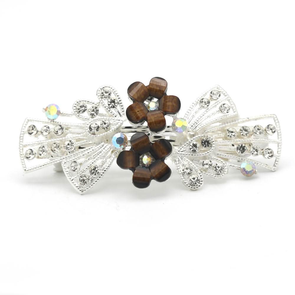 Women's Hair Pins (AY-146) - Brown Silver, Women, Hair And Head Jewellery, Chase Value, Chase Value