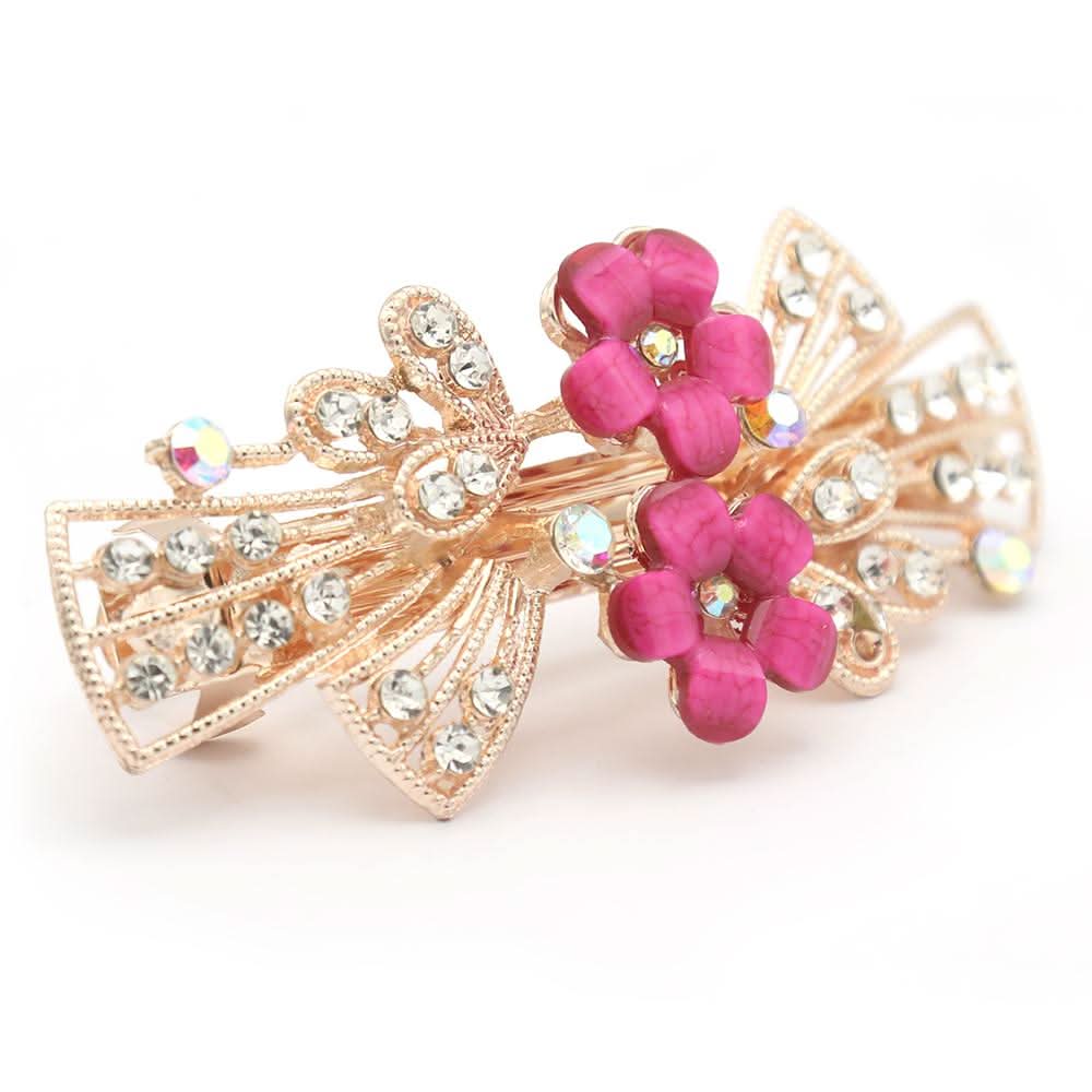 Women's Hair Pins (AY-146) - Pink Golden, Women, Hair And Head Jewellery, Chase Value, Chase Value