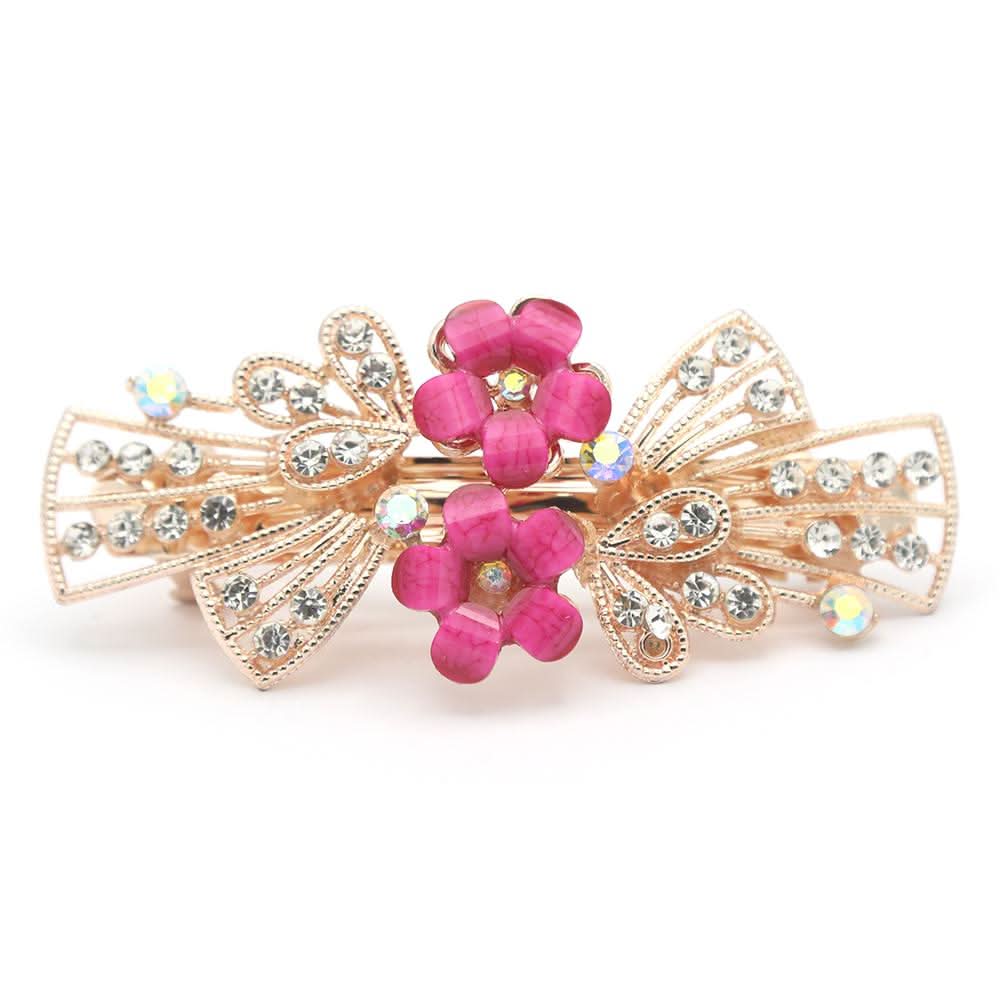 Women's Hair Pins (AY-146) - Pink Golden, Women, Hair And Head Jewellery, Chase Value, Chase Value