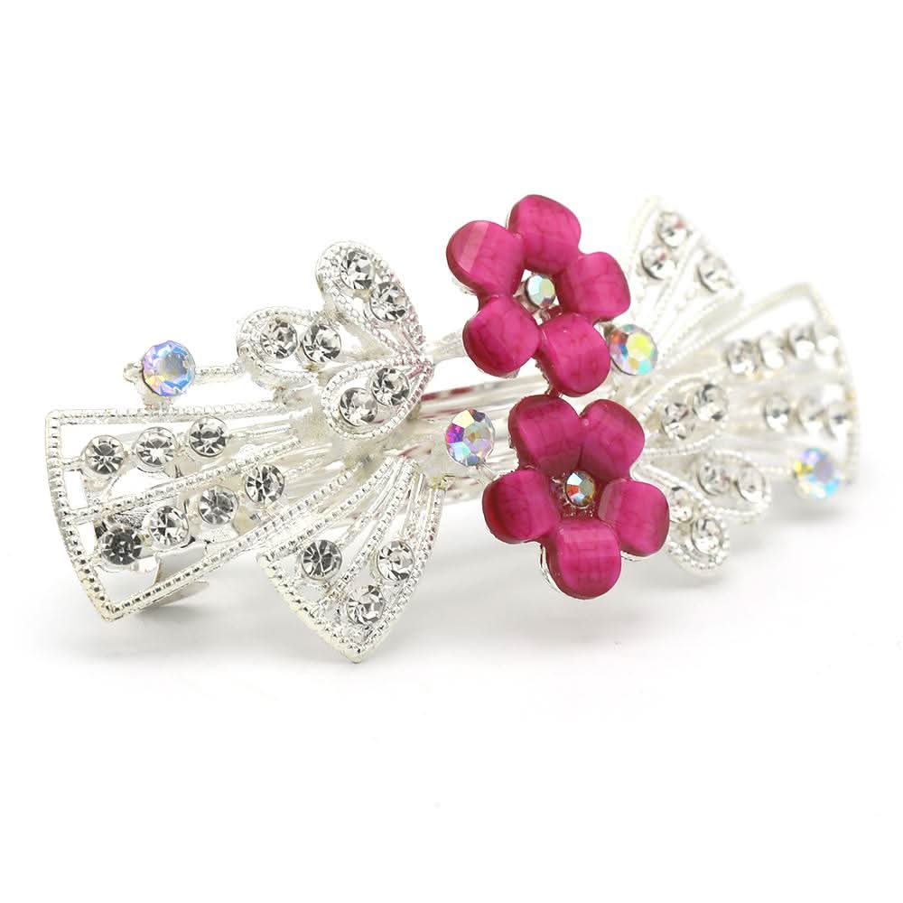 Women's Hair Pins (AY-146) - Pink Silver, Women, Hair And Head Jewellery, Chase Value, Chase Value