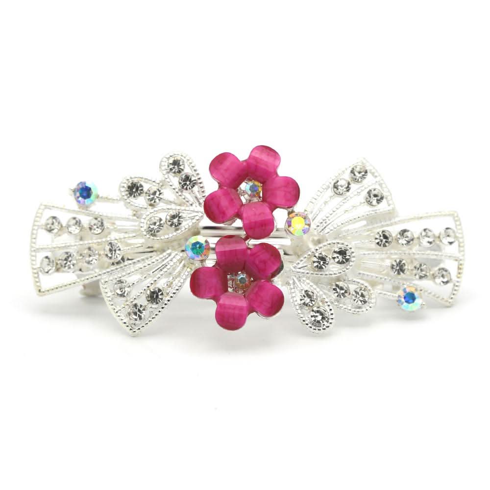 Women's Hair Pins (AY-146) - Pink Silver, Women, Hair And Head Jewellery, Chase Value, Chase Value