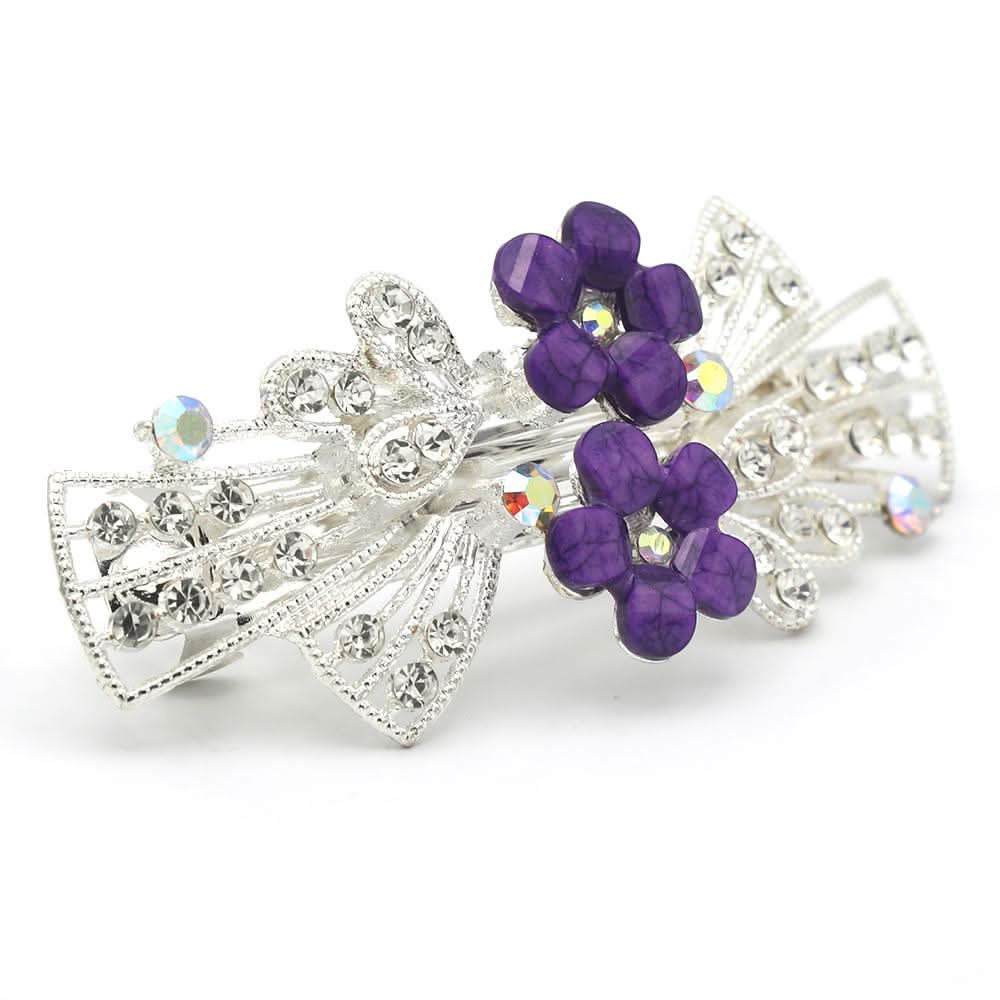 Women's Hair Pins (AY-146) - Purple Silver, Women, Hair And Head Jewellery, Chase Value, Chase Value