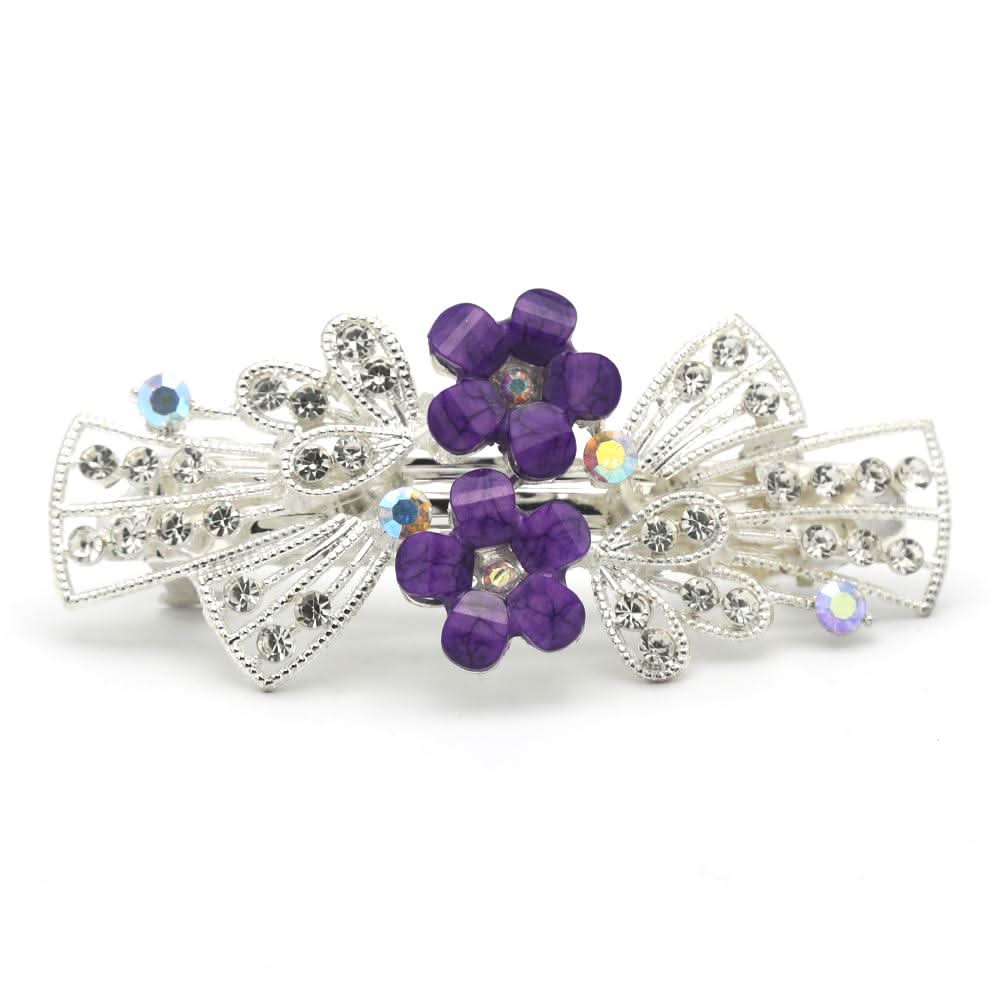Women's Hair Pins (AY-146) - Purple Silver, Women, Hair And Head Jewellery, Chase Value, Chase Value