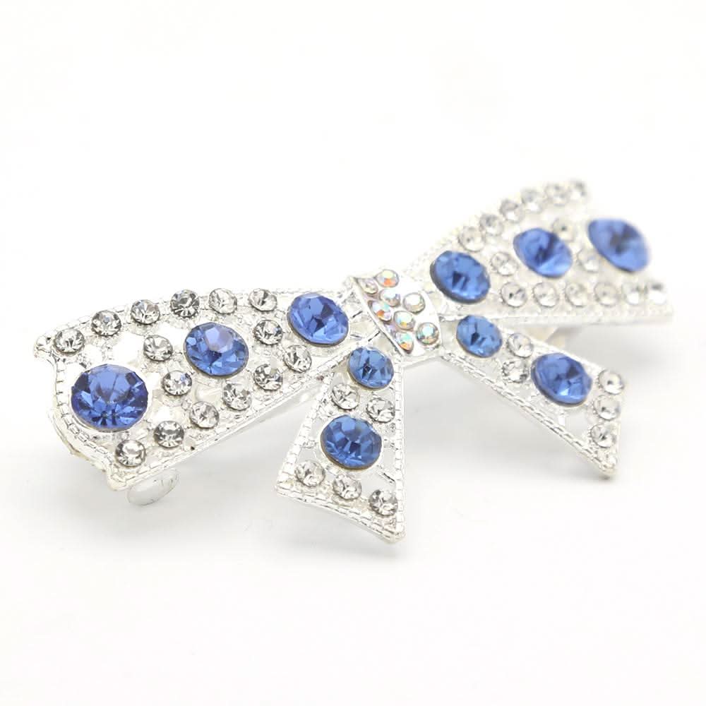 Women's Hair Pins (AY-146) - Royal Blue Silver, Women, Hair And Head Jewellery, Chase Value, Chase Value