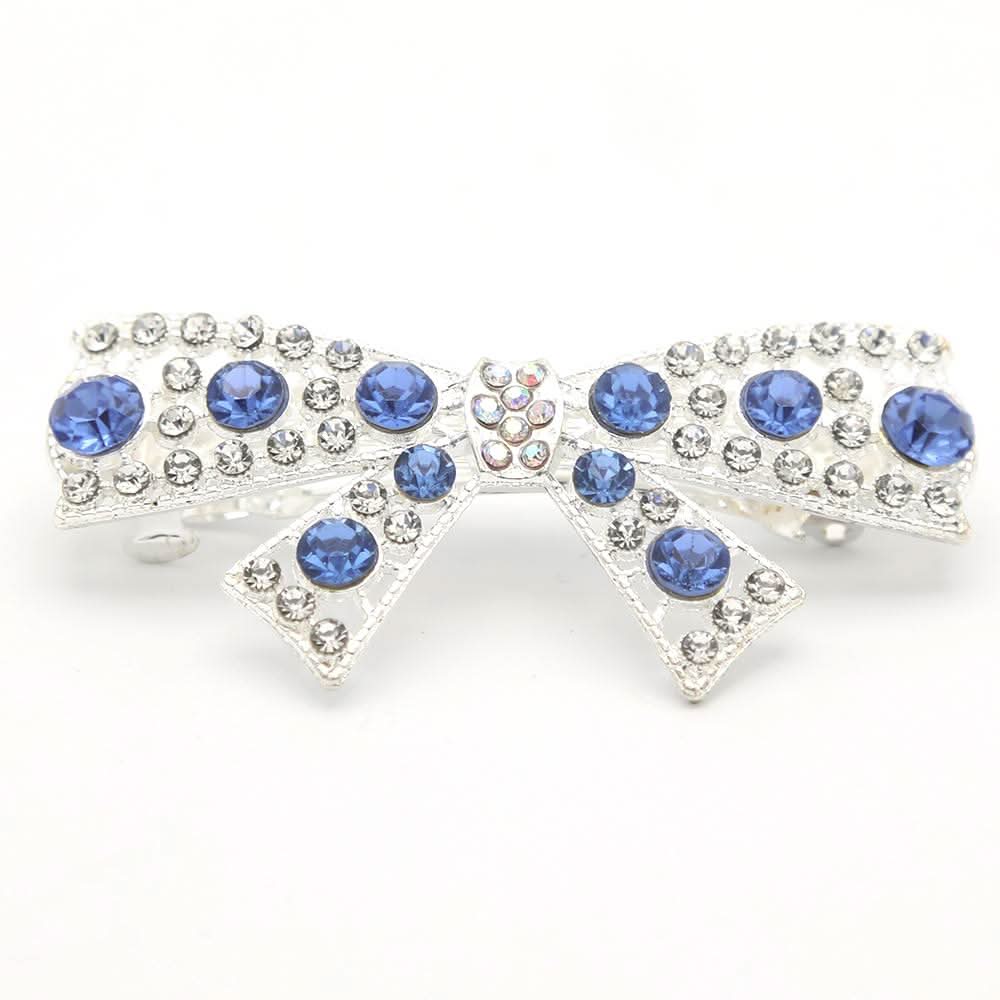 Women's Hair Pins (AY-146) - Royal Blue Silver, Women, Hair And Head Jewellery, Chase Value, Chase Value