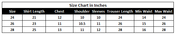Girls Half Sleeves Suit 526 - Fawn, Kids, Girls Sets And Suits, Chase Value, Chase Value