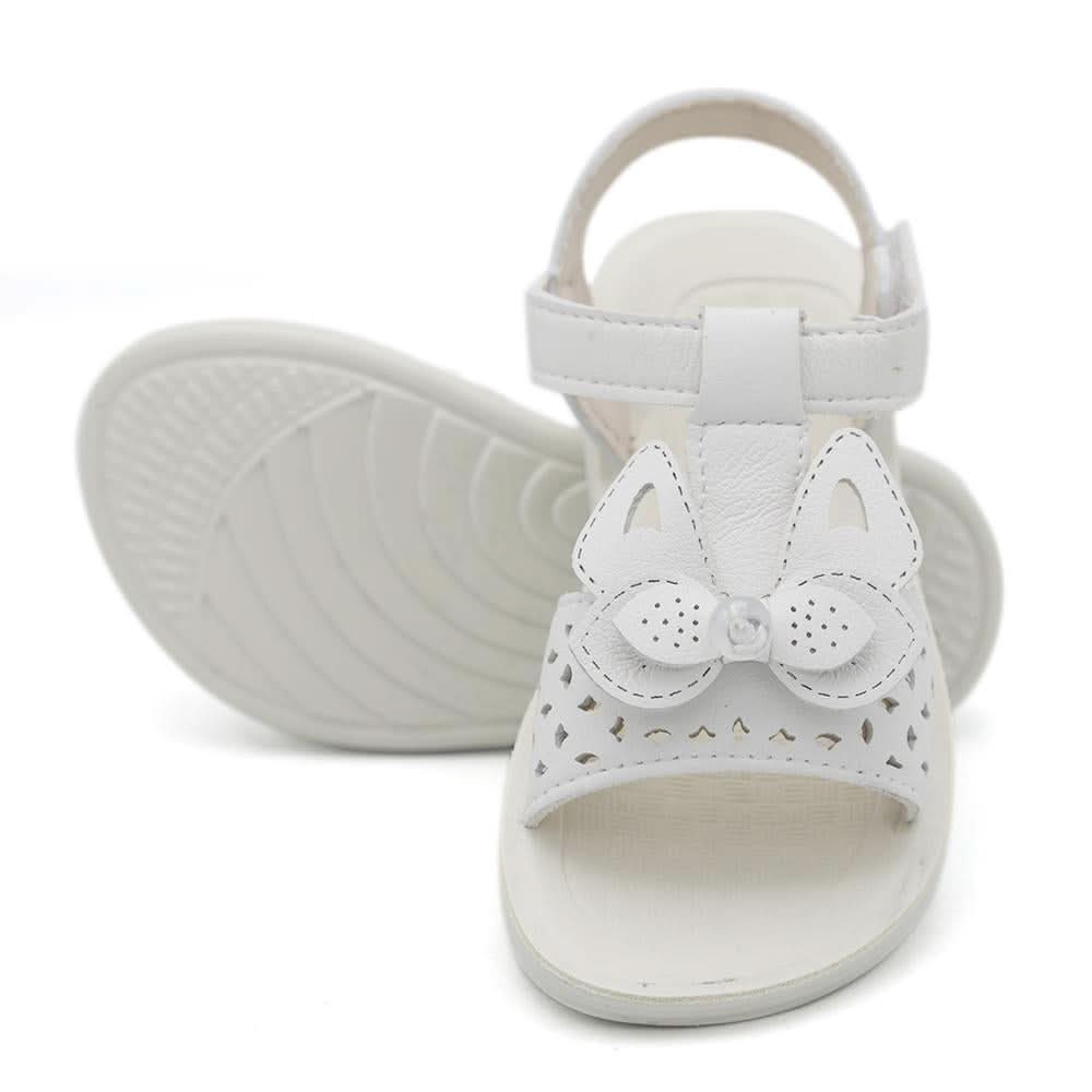 Girls Sandal 801 - White, Kids, Girls Sandals, Chase Value, Chase Value
