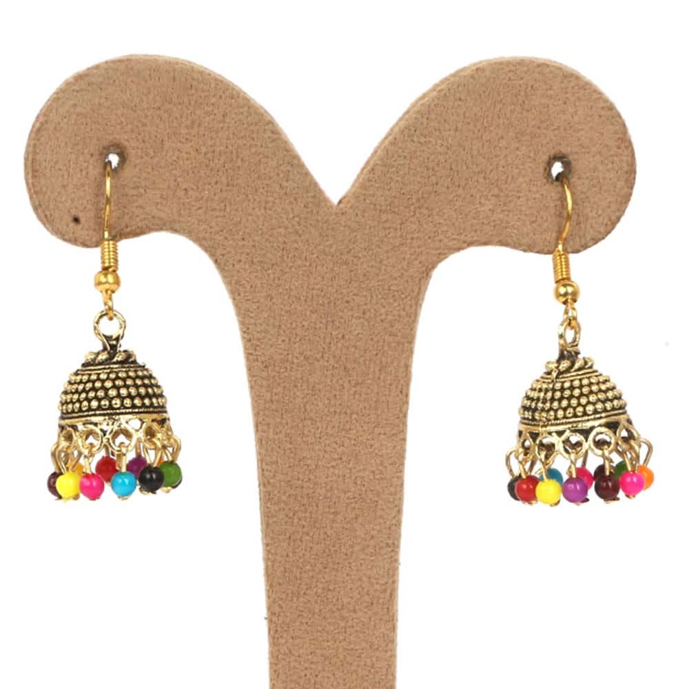 Women's Jhumki - Multi, Women, Earrings & Tops, Chase Value, Chase Value