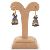 Women's Jhumki - Royal Blue, Women, Earrings & Tops, Chase Value, Chase Value
