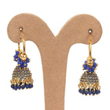 Women's Jhumki - Royal Blue, Women, Earrings & Tops, Chase Value, Chase Value