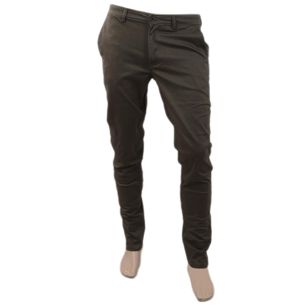 Men's Zara Man Fancy Cotton Chino Pant - Green, Men, Casual Pants And Jeans, Chase Value, Chase Value