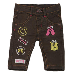 Newborn Boys Denim Pant  C-12 - Brown, Kids, NB Boys Shorts And Pants, Chase Value, Chase Value