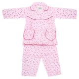 Girls Full Sleeves Night Suit - Pink, Kids, Girls Sets And Suits, Chase Value, Chase Value