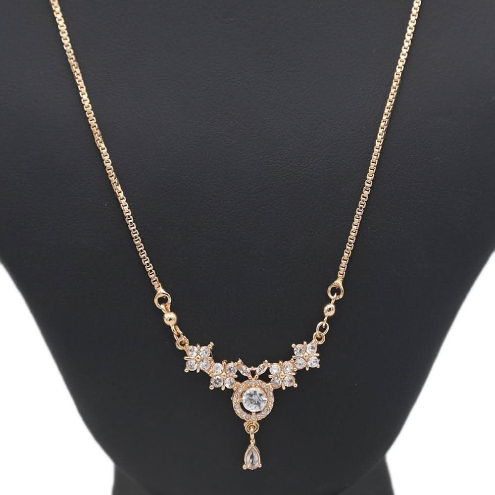 Women's Chain Locket - Golden, Women, Chains & Lockets, Chase Value, Chase Value