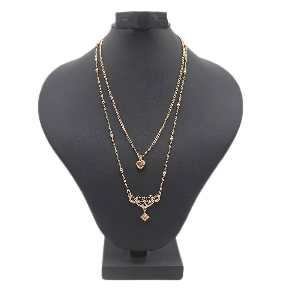 Women's Double Chain Locket - Copper, Women, Chains & Lockets, Chase Value, Chase Value