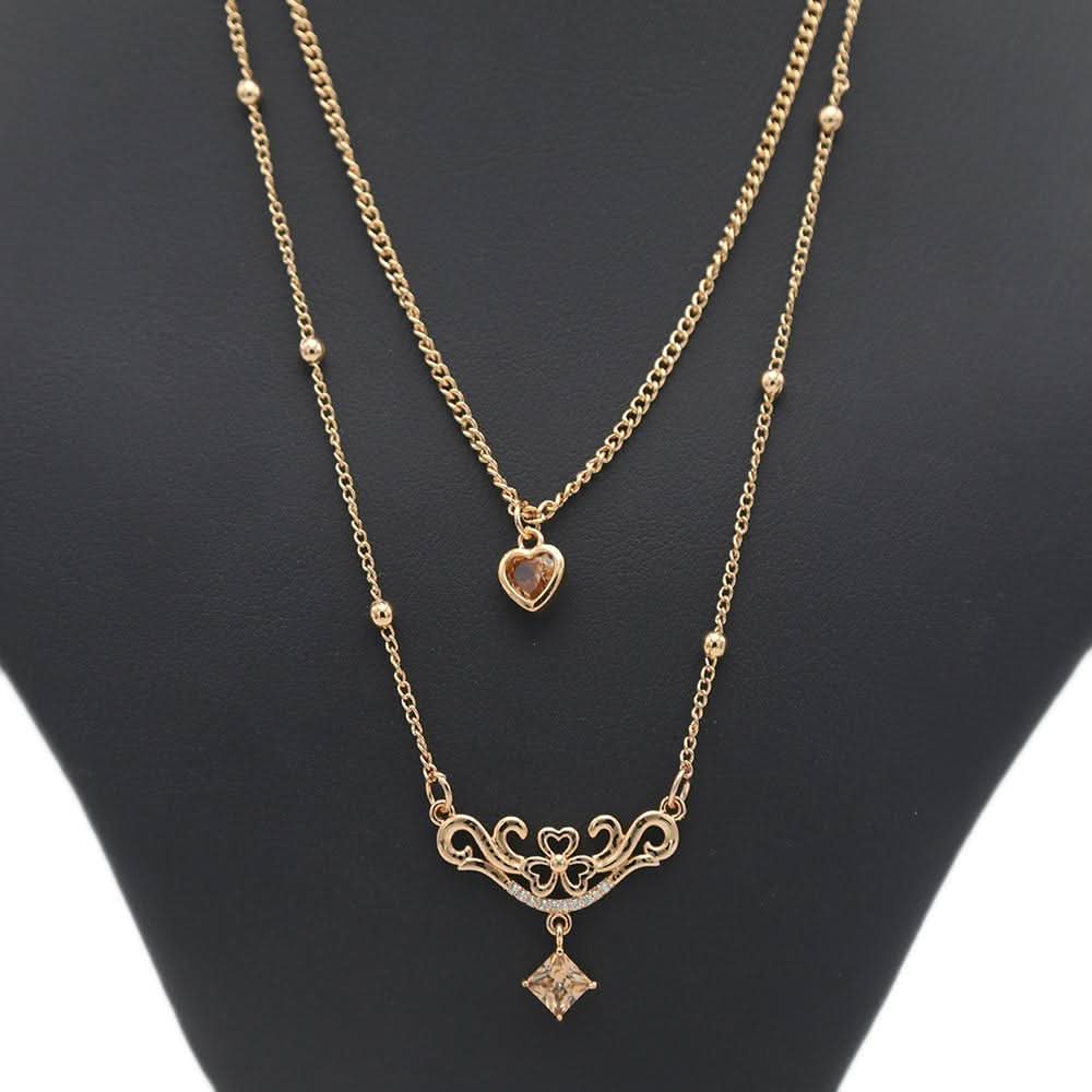 Women's Double Chain Locket - Copper, Women, Chains & Lockets, Chase Value, Chase Value