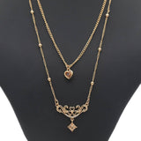 Women's Double Chain Locket - Copper, Women, Chains & Lockets, Chase Value, Chase Value