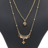 Women's Double Chain Locket - Copper, Women, Chains & Lockets, Chase Value, Chase Value