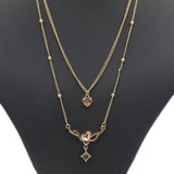 Women's Double Chain Locket - Copper, Women, Chains & Lockets, Chase Value, Chase Value