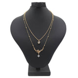 Women's Double Chain Locket - Golden, Women, Chains & Lockets, Chase Value, Chase Value