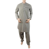 Men's Mashriq Slim Fit Kurta Shalwar - Green, Men, Shalwar Kameez, Chase Value, Chase Value