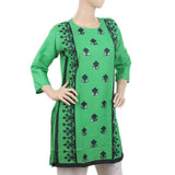 Women's Embroidered Kurti - Green, Women, Ready Kurtis, Chase Value, Chase Value