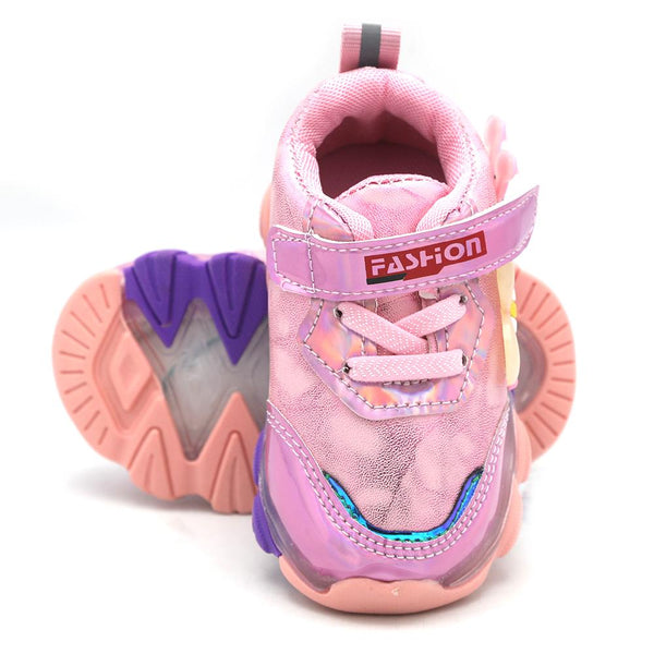 Girls  Joggers Dh-19 - Pink, Kids, Girls Sneakers And Shoes, Chase Value, Chase Value