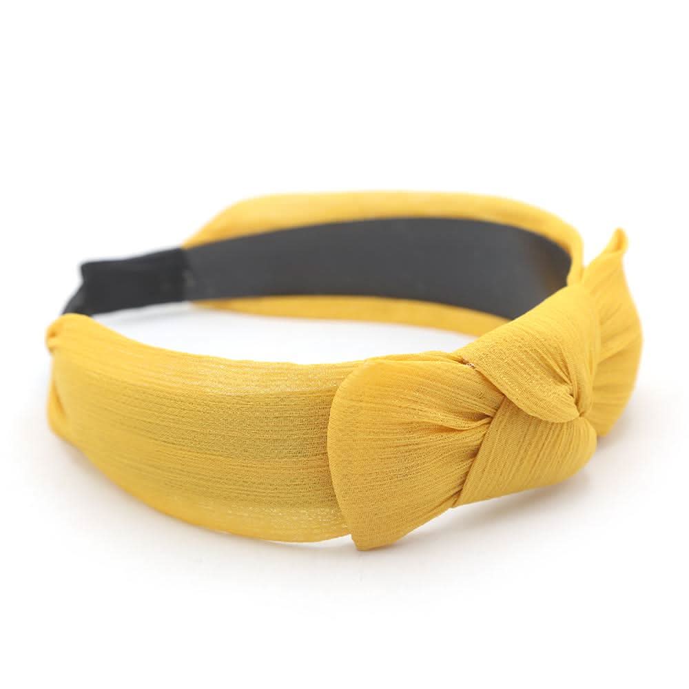 Girls Hair Band (Ay-211) - Yellow, Kids, Hair Accessories, Chase Value, Chase Value