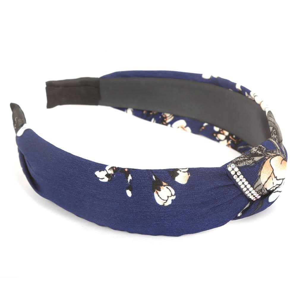 Girls Hair Band (Ay-211) - Navy Blue, Kids, Hair Accessories, Chase Value, Chase Value