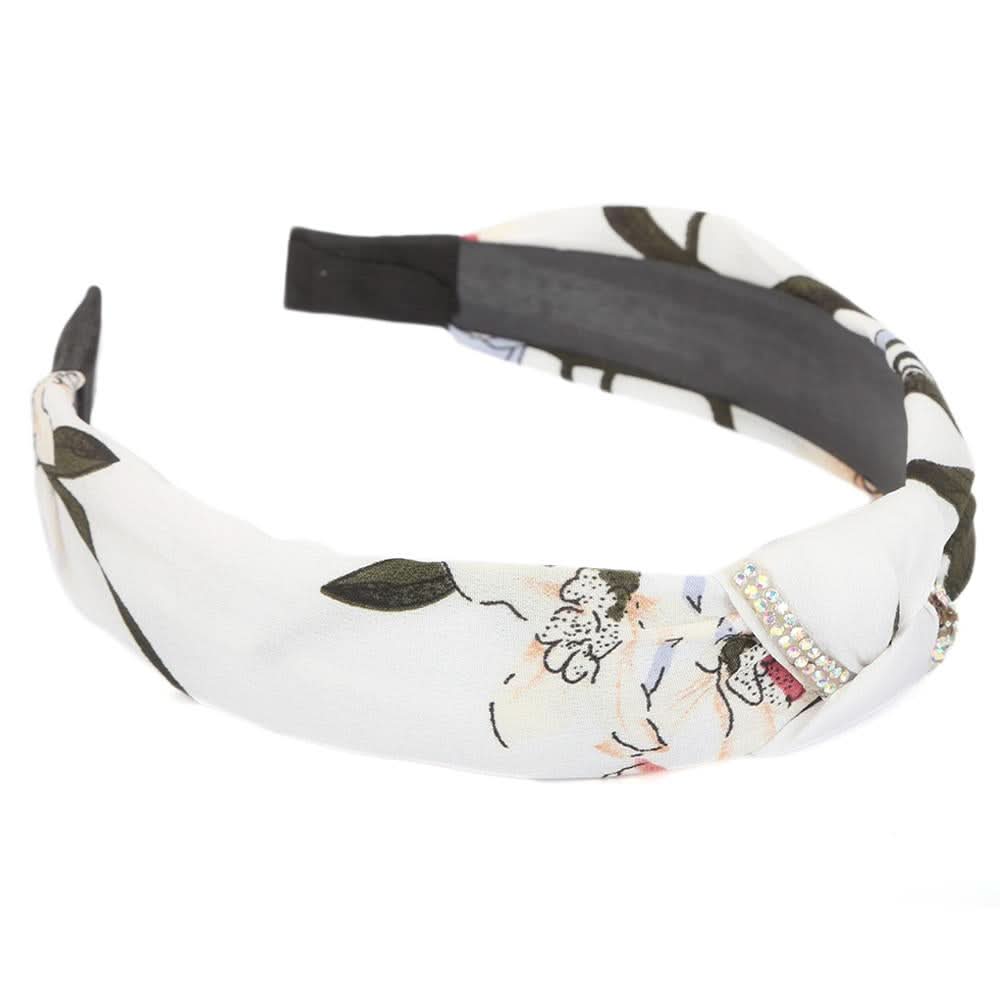 Girls Hair Band (Ay-211) - White, Kids, Hair Accessories, Chase Value, Chase Value