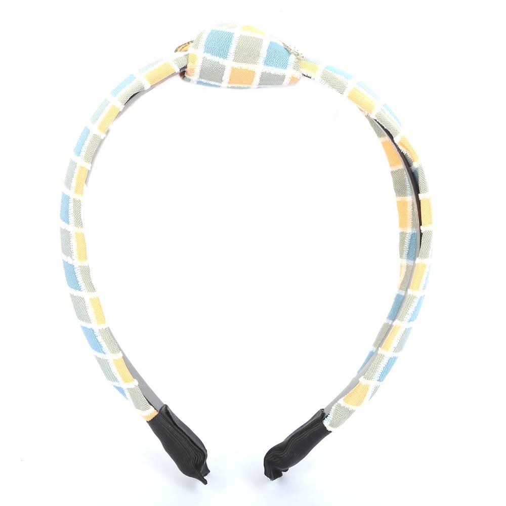 Girls Hair Band (Ay-211) - Yellow Blue, Kids, Hair Accessories, Chase Value, Chase Value