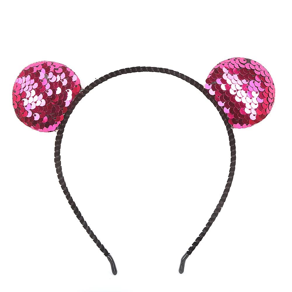 Girls Hair Band (Ay-211) - Dark Pink, Kids, Hair Accessories, Chase Value, Chase Value