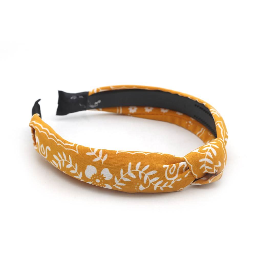 Girls Hair Band (Ay-211) - Mustard, Kids, Hair Accessories, Chase Value, Chase Value