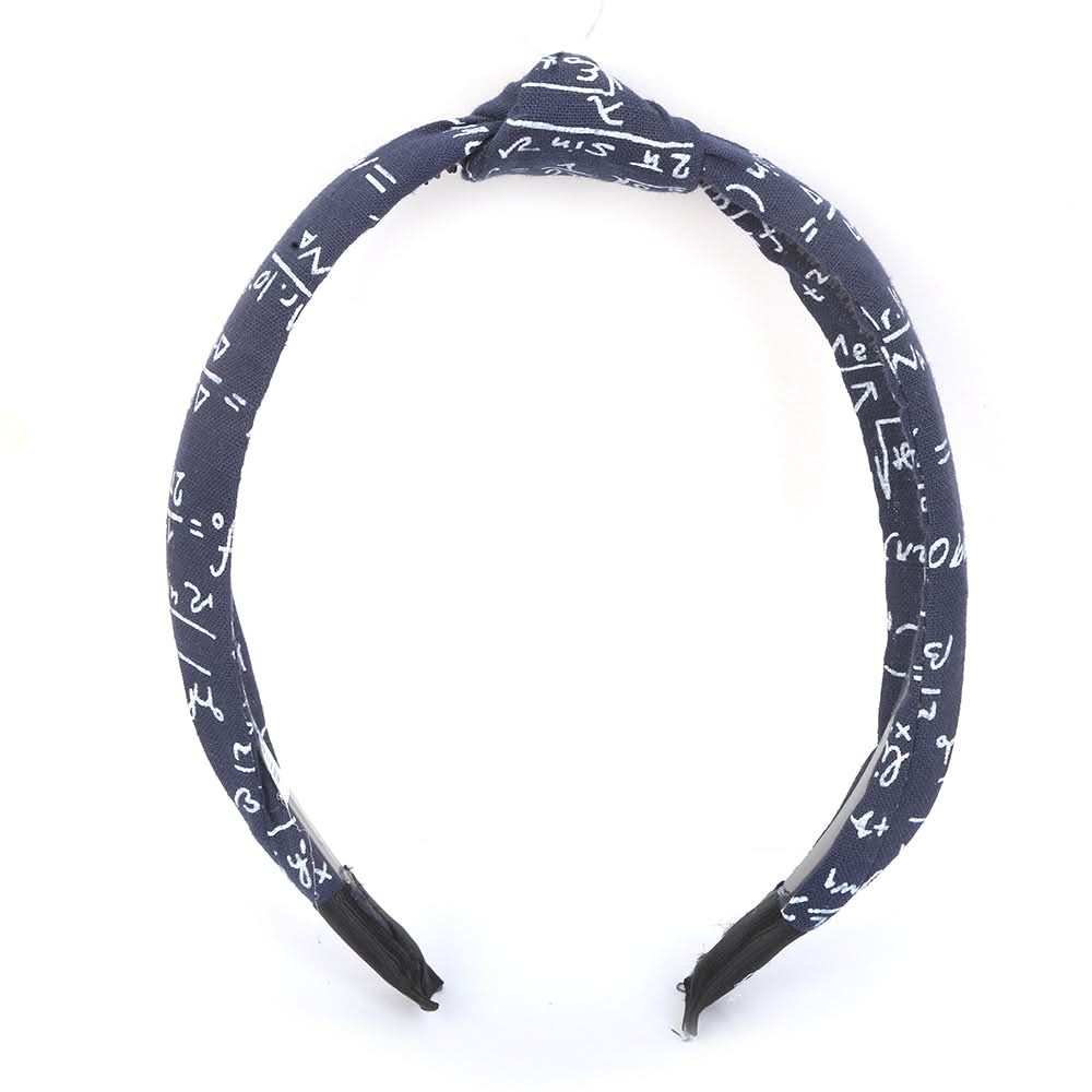 Girls Hair Band (Ay-211) - Navy Blue-I, Kids, Hair Accessories, Chase Value, Chase Value