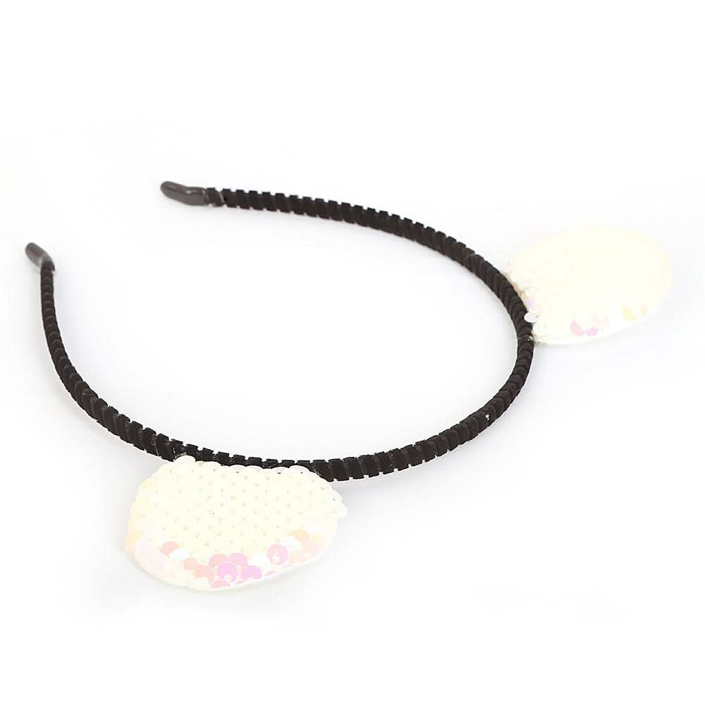 Girls Hair Band (Ay-211) - White, Kids, Hair Accessories, Chase Value, Chase Value