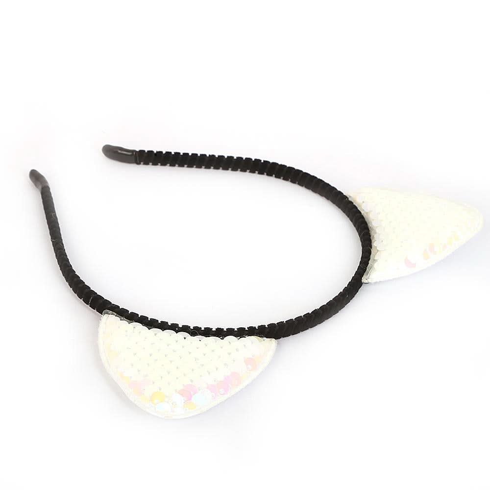 Girls Hair Band (Ay-211) - White, Kids, Hair Accessories, Chase Value, Chase Value