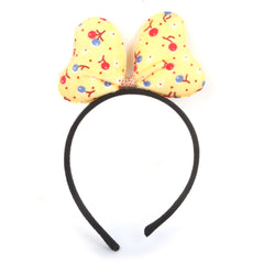 Girls Hair Band (Ay-211) - Yellow-L, Kids, Hair Accessories, Chase Value, Chase Value