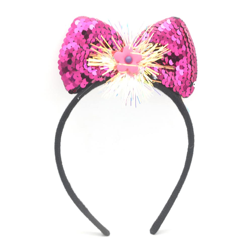 Girls Hair Band (Ay-211) - Dark Pink, Kids, Hair Accessories, Chase Value, Chase Value