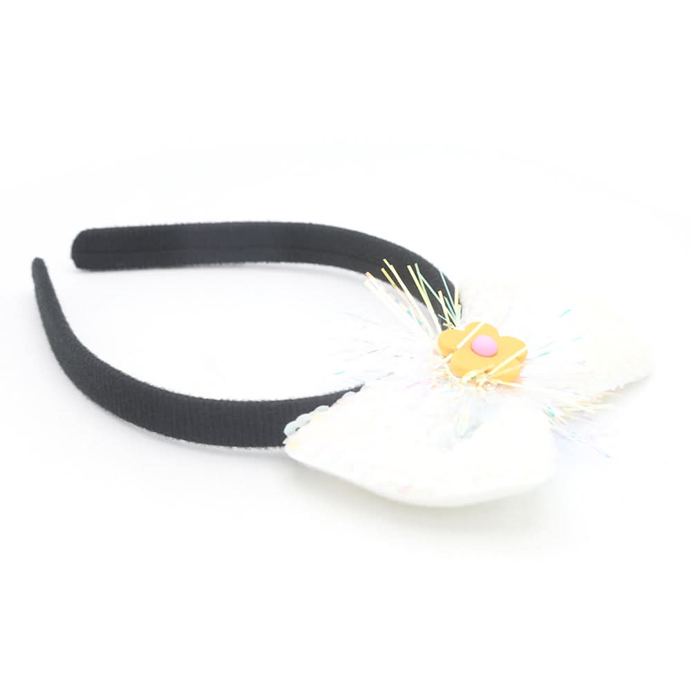 Girls Hair Band (Ay-211) - White, Kids, Hair Accessories, Chase Value, Chase Value