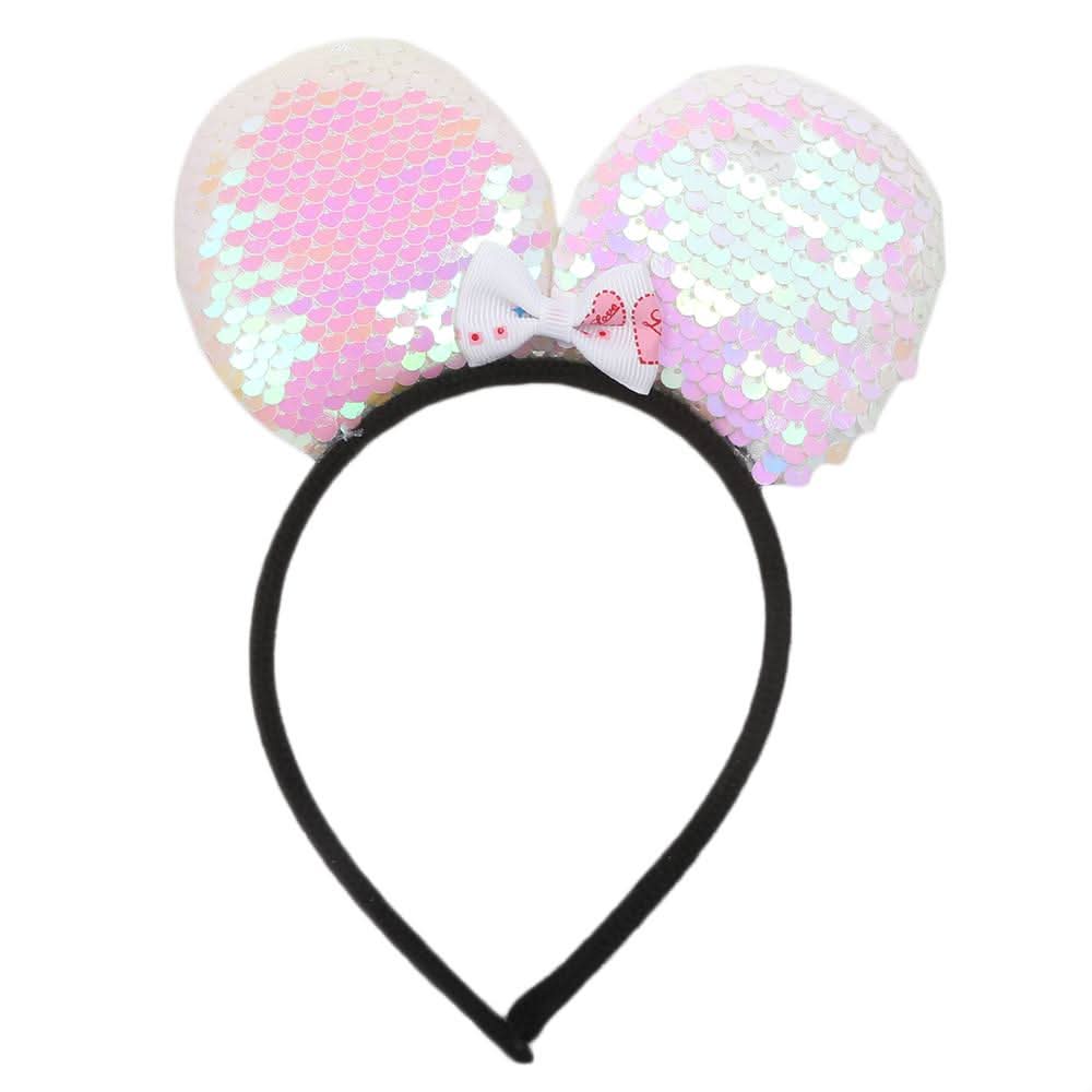 Girls Hair Band (Ay-211) - White, Kids, Hair Accessories, Chase Value, Chase Value